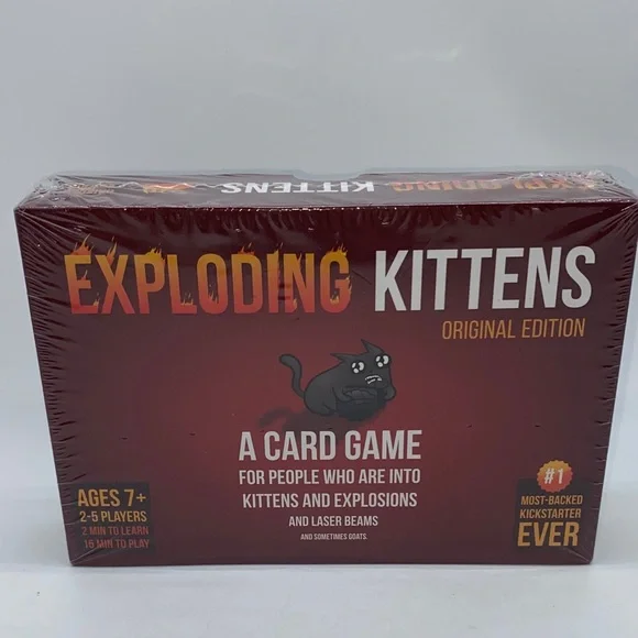 Exploding Kittens Original Edition Card Game - Picture 9 of 9